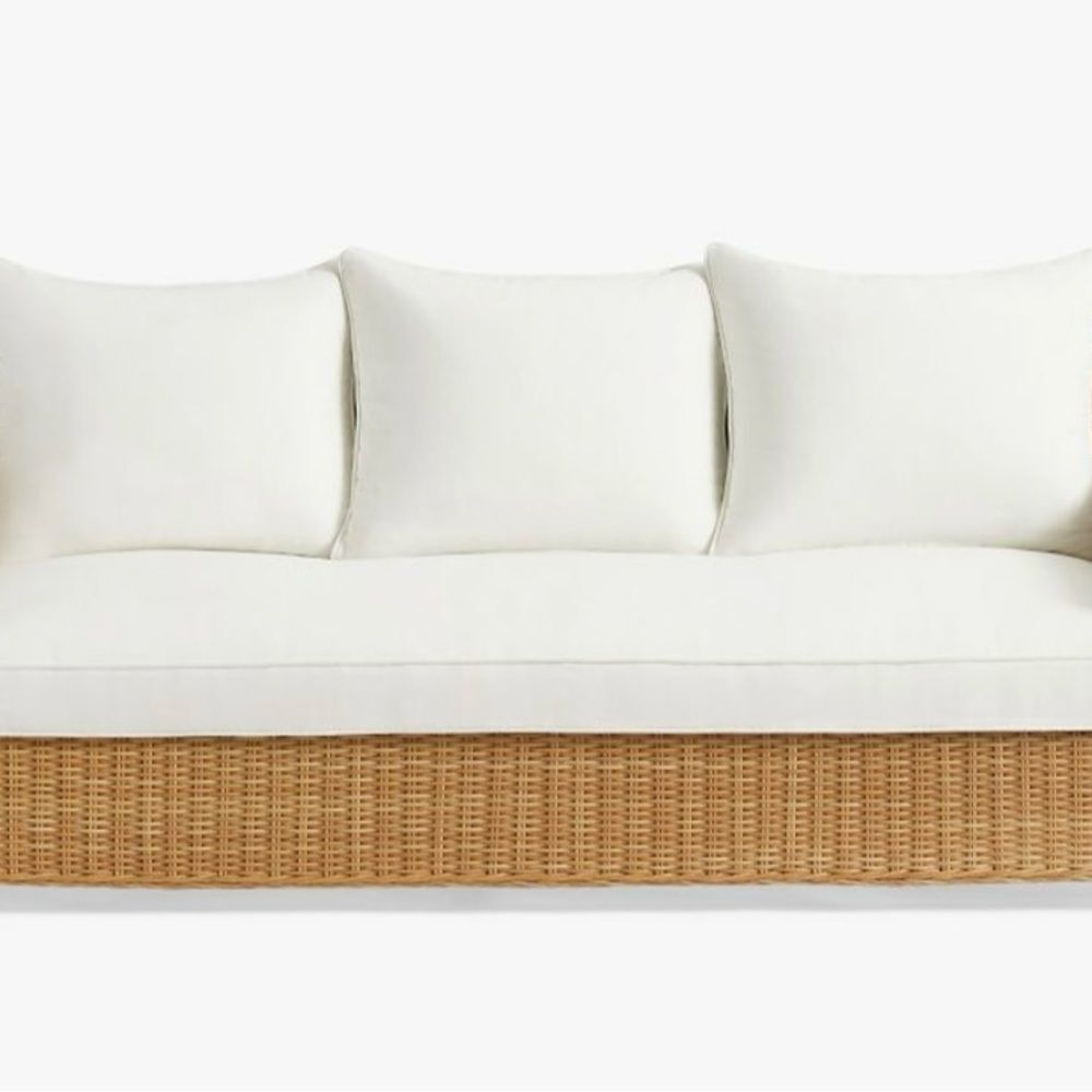 Pottery Barn Torrey Square Arm Outdoor Sofa Cushion Cover (86") - Picture 12 of 12